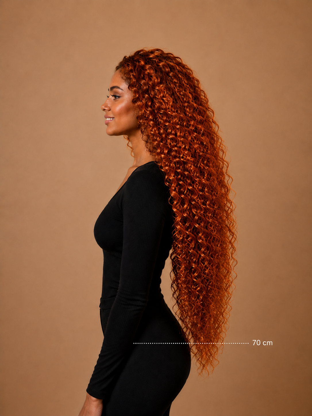 Genius wefts 28 inch loose curly van Lezwina Hair