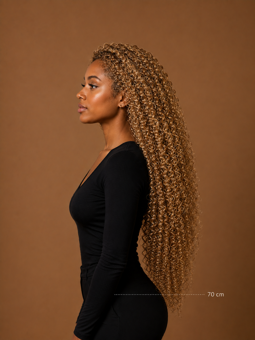 Genius wefts 28 inch curly van Lezwina Hair