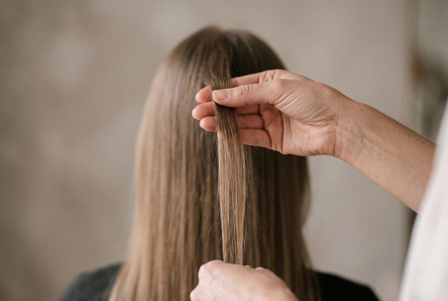 Extensions dragen bij dun of fijn haar